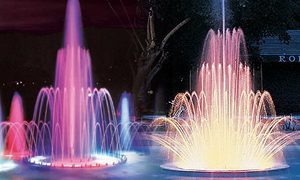 Устройство сухого динамического фонтана на фонтанных клапанах. Как работает фонтан