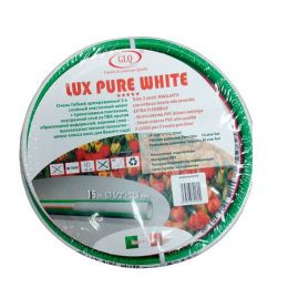Шланг LUX PURE WHITE 1/2 15m