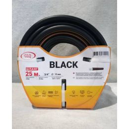 GLQ BLACK 25м 3/4- противоскр. 3-х слойный армированный шланг с внеш. покрытием из мягкой резины